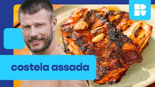 Costela suína assada com páprica e melaço  Rodrigo Hilbert  Tempero de Família [upl. by Floyd651]