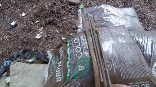 Keep pine bark mulch from sliding down your hilll [upl. by Tabshey]