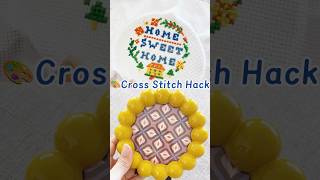 🎨Home Deco Hack lifehacks crossstitch diy home homedecor interiordesign art design [upl. by Iram]