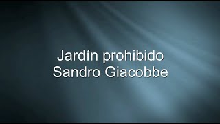 Jardín Prohibido  Sandro Giacobbe Karaoke [upl. by Norat568]