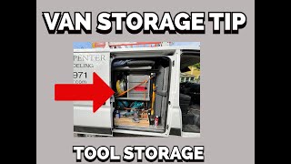 Improving My Van Tool Storage  QUICK TIP [upl. by Conrade267]