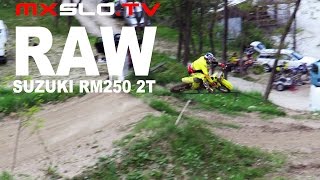 Pinned Suzuki RM250 RAW sound  2017 [upl. by Retsila]