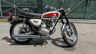 1973 Honda CB100 [upl. by Auhsot]