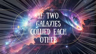 If two galaxies collied to each other 💥 generalknowledge fact cool facts [upl. by Niuqaoj]