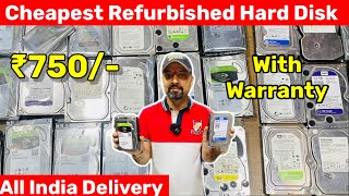 Cheapest Used Hard Disk Refurbished Hard Drive Second Hand HDD at Wholesale Price  Best Rates [upl. by Ecreip]