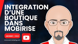 📣 Intégration dune boutique dans mobirise [upl. by Lonyer]