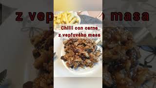 Chilli con carne z vepřového masa recept české Mexiko 😆 [upl. by Annaer174]