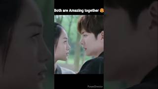 Both are Amazing together 😍 cdrama kdrama chinesedrama love lovestatus [upl. by Aeneg429]