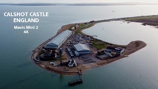 Dji Mavic Mini 2 Drone Footage 4K Calshot Castle England [upl. by Tala]