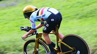 REMCO EVENEPOEL I TIME TRIAL WORLD CHAMPION 2024 [upl. by Veda]