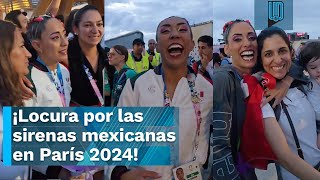 🎉🇲🇽 ¡FIESTA 🎉🇲🇽 Familiares del equipo de natación artística festeja el resultado de las mexicanas [upl. by Alegnaoj]