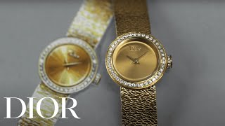 La D de Dior Satine Watch SavoirFaire [upl. by Raknahs]