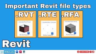 RVT RTE RFA  Important Revit file types  Revit  Hindi [upl. by Ybrek]