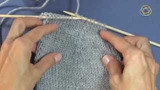 Tutorial zu den Grundtechniken des Strickens Abnehmen von Maschen [upl. by Morganica]