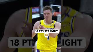 Dalton Knecht TAKES OVER in Phoenix Scores 18 PTS Straight 😳🔥 Shorts [upl. by Gladis]