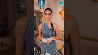 59 Seconds With Ananya Panday  Curly Tales shorts [upl. by Aruat59]