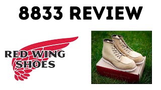 Red Wing Moc Toe Hawthorn Abeline leather 8833 limited edition review [upl. by Merrilee770]