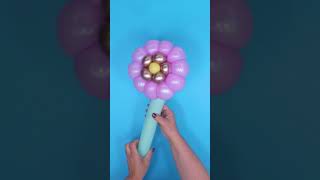 How to make Balloon Flower Bouquet  Balloon Tutorial DIY [upl. by Ahselet]