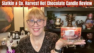 Slatkin amp Co Harvest Hot Chocolate Candle Review [upl. by Draude]