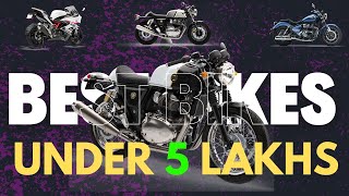 Best Bike Under 5 Lakhs in India  Top 5 bikes On Road uner 5 Lkahs  Feature power top speed [upl. by Aliel]