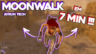 COMO FAZER MOONWALK EM PASSOS SIMPLES tutorial  DEAD BY DAYLIGHT [upl. by Veal]