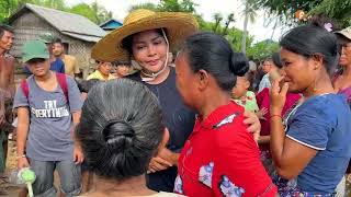 Donating supplies to disasterstricken areas in Myanmar [upl. by Ronyam]