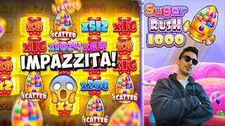 🤯SLOT IMPAZZITA💥🍭SUGAR RUSH 1000💣🤑 IMPERDIBILE⚡SLOT ONLINE🎰 BIG WIN💸 [upl. by Gilberta]