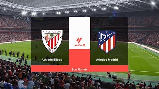 Athletic Club Bilbao vs Atletico Madrid  LA LIGA Highlights  Full Match Replay [upl. by Neelhtak914]