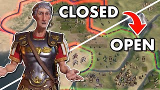 Civ VI Basics Borders To Open Or Close [upl. by Groos176]