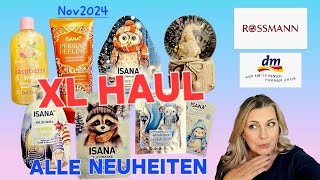 ALLE NEUHEITEN ROSSMANN UND DM HAUL  NOVEMBER 2024 [upl. by Tychon]