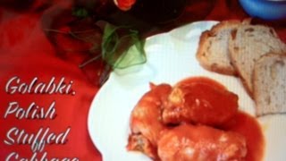 Golabki Polish Stuffed Cabbage [upl. by Ahsienroc]