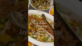 International buffet at Al Wajba Restaurant Doha Qatar holiday travel visitqatar doha [upl. by Rora134]