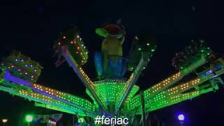 Atracción Mega Rana OFFRIDE Feria Cártama 2019 [upl. by Odnalref]