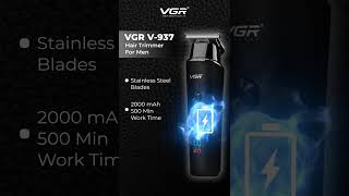 VGR V937 Hair Trimmer  VGROfficialin  Best VGR Hair Trimmer [upl. by Annod609]