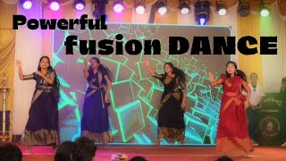 FUSION dance college dance dancevideo like trending trend viral [upl. by Anerhs]