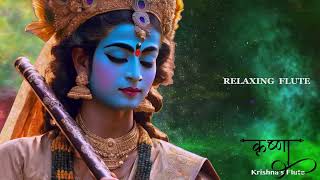 Krishna Theme Flute  Relaxing Music  Indian Flute  Healing  Meditation amp Stress Relif [upl. by Fesoy673]