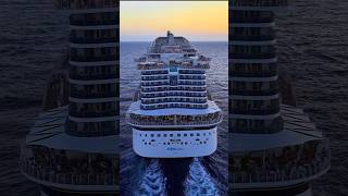 Tramonto a bordo di AIDA cosma🔥foryou trending youtubeshorts viralvideo [upl. by Eerolam]