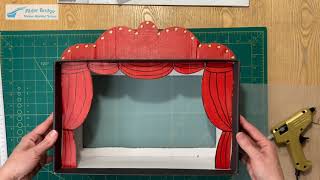 Shadow puppet theatre FREE TEMPLATES [upl. by Elatan]