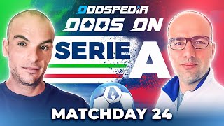 Odds On Serie A Predictions 202324 Matchday 24  Best Football Betting Tips amp Picks [upl. by Denn]