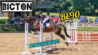 EVENTING VLOG  Bicton BE90 July 2019 EmTeeEventures [upl. by Ateinotna]