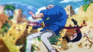 Garp Saves Kobys Life Without Thinking Twice  one piece English Sub [upl. by Acinej283]