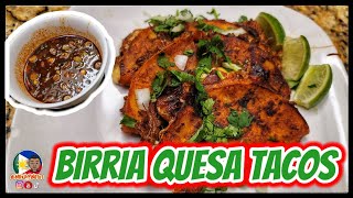 Birria de Res Con Consome Quesa Tacos  Birria Tacos [upl. by Harsho]