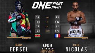 Regian EERSEL vs Alexis NICOLAS Full FIGHT ONE [upl. by Tommi]