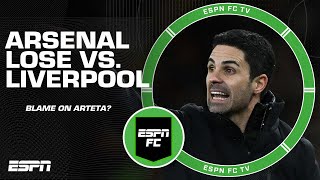 ‘It’s NOT GOOD ENOUGH’ Can Mikel Arteta be blamed for Arsenal’s dip in form  ESPN FC [upl. by Annamaria]