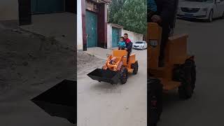 Çiftlik gübresi temizleme kamyonu Forklift yükleyici Kaynak üretici Dört tekerlekten çekişli küç [upl. by Hsirap]