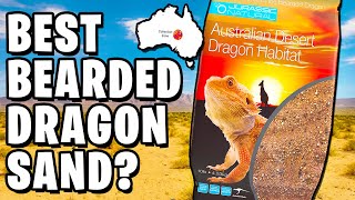 Best Bearded Dragon Substrate Jurassic Sand Review [upl. by Inavihs]