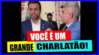 GUGA NOBLAT CHAMA PABLO MARÃ‡AL DE CHARLATÃƒO E ELE PERDE A LINHA [upl. by Ynohtnakram]