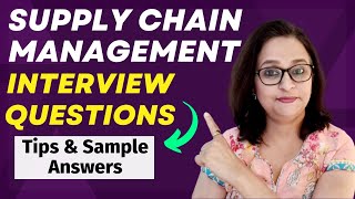 Supply Chain Management Interview Questions and Answers  For Freshers and Experienced Candidates [upl. by Nahtnhoj]