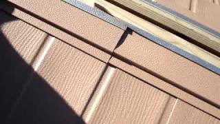 METAL ROOFING SHINGLES INSTALLATION [upl. by Namas155]