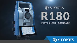 Stonex R180  Robotic Total Station  Trailer [upl. by Onaled]